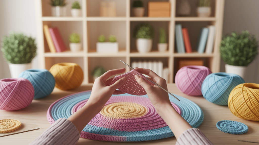 Créer un cercle magique en crochet : guide débutant