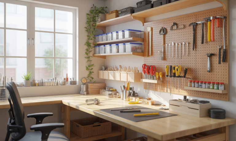 découvrez des astuces pratiques pour organiser efficacement votre espace de travail dédié au diy et optimiser votre créativité.