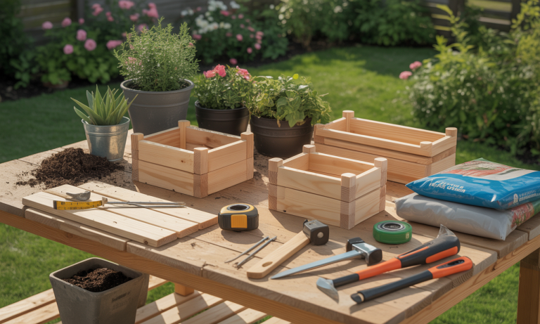 apprenez à fabriquer vos propres jardinières diy pour embellir votre jardin tout en économisant. guide simple et astuces pour un jardinage créatif et écologique.