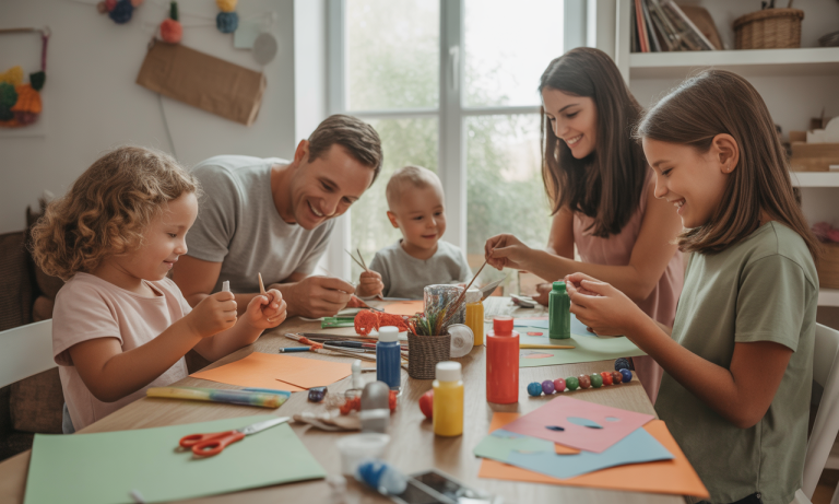 découvrez des activités créatives diy pour enfants à réaliser en famille, parfaites pour stimuler l'imagination et passer des moments ludiques ensemble.