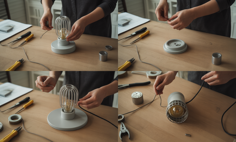 découvrez notre tutoriel diy pour fabriquer une lampe originale facilement en quelques étapes simples. personnalisez votre décoration avec ce projet créatif et économique.