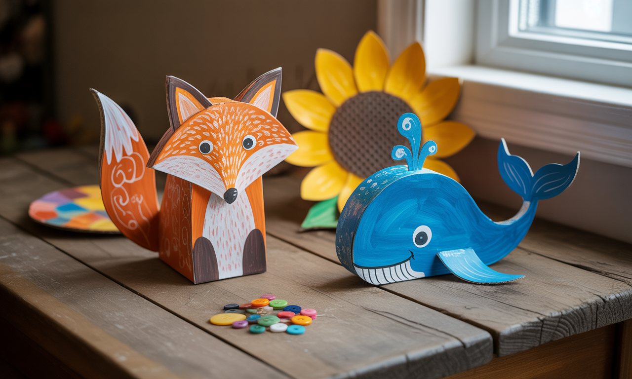 découvrez des idées diy en carton faciles et économiques pour créer des objets uniques et personnalisés à la maison. parfait pour tous les âges et tous les niveaux de créativité.