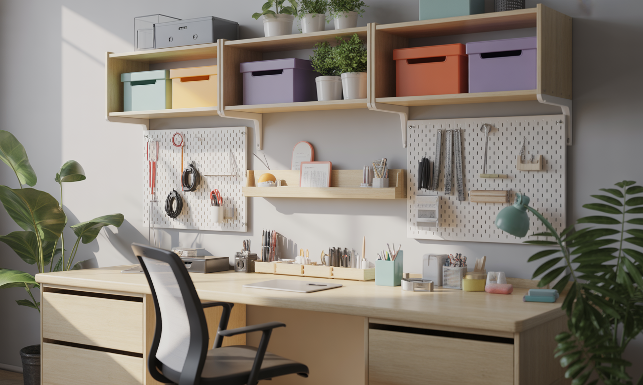 Idées DIY pour organiser un bureau fonctionnel et esthétique 1 découvrez des idées diy pour organiser un bureau alliant fonctionnalité et esthétique, afin de créer un espace de travail agréable et optimisé.