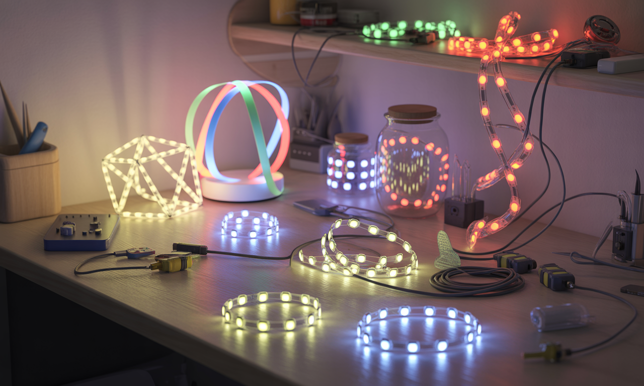 découvrez comment créer des objets lumineux uniques avec des led grâce à nos tutoriels diy faciles et créatifs. illuminez votre intérieur avec vos propres créations.