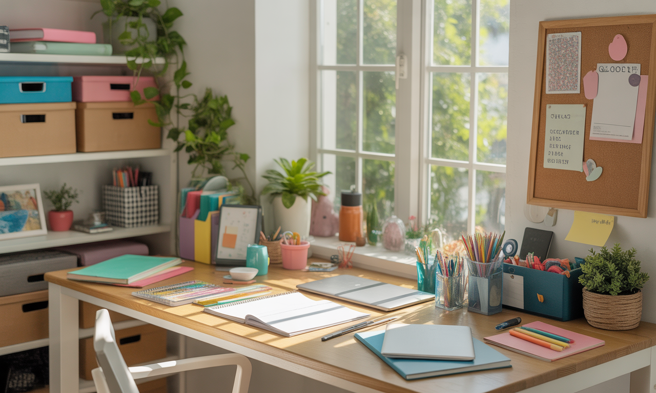 préparez la rentrée en organisant un espace d’étude créatif et fonctionnel. découvrez nos astuces diy pour un coin travail inspirant et personnalisé.