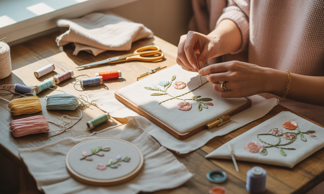 découvrez des techniques simples de broderie et de customisation textile pour personnaliser vos vêtements et accessoires diy avec créativité et plaisir.