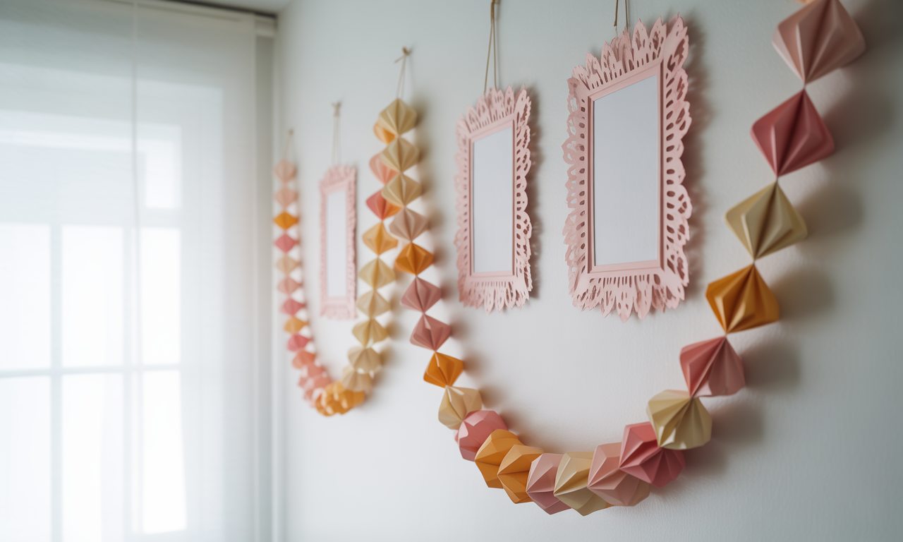 apprenez à créer facilement vos propres décorations murales en papier diy pour personnaliser votre intérieur avec style et originalité.